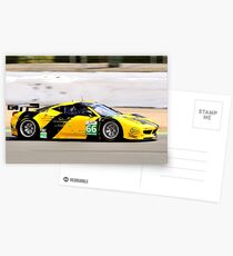 Ferrari 458 No 66 Postcards