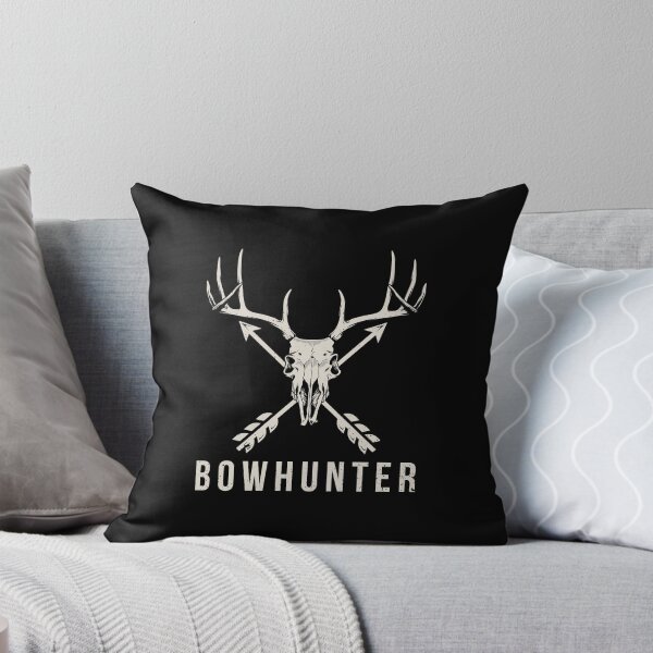 Item preview, Bowhunter Deer Skull Minimalist Bowhunting Gift designed and sold by haselshirt.