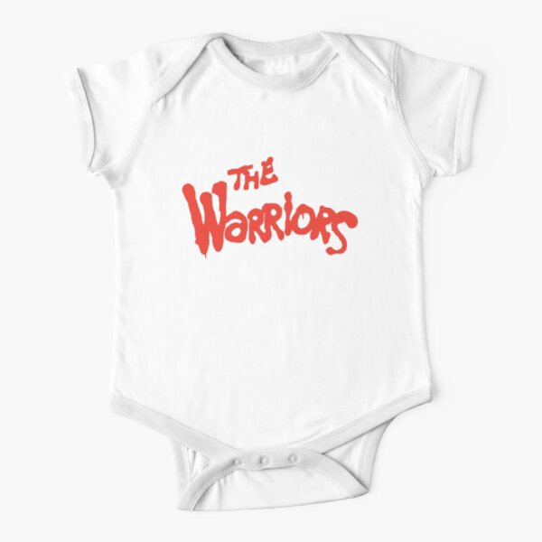 Warriors Come Out to Play Short Sleeve Baby One-Piece