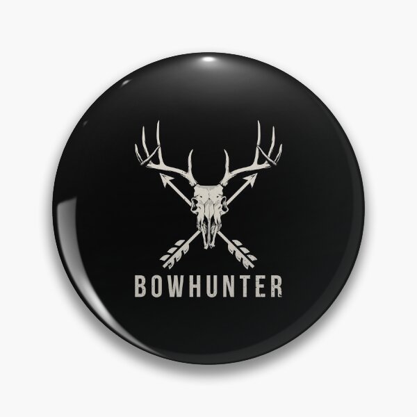 Item preview, Bowhunter Deer Skull Minimalist Bowhunting Gift designed and sold by haselshirt.