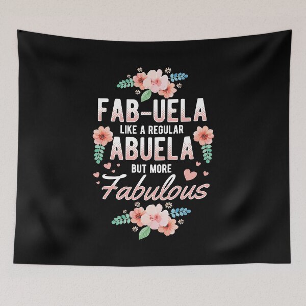 Item preview, Fab uela Fabulous Abuela Spanish Grandmother Gift designed and sold by haselshirt.