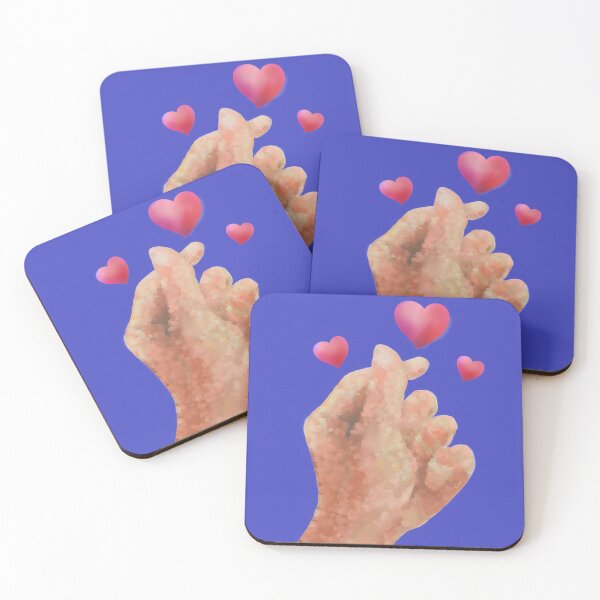 Item preview, Korean Love Hand Signal designed and sold by lcchde.
