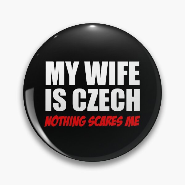 Item preview, Wife Is Czech Nothing Scares Me designed and sold by jaycartoonist.