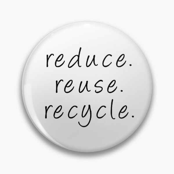 Item preview, reduce. reuse. recycle. designed and sold by stickerrqueen.