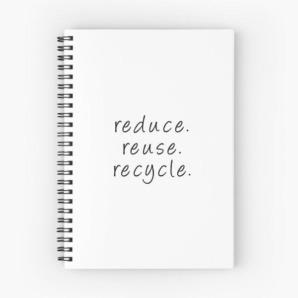 Item preview, reduce. reuse. recycle. designed and sold by stickerrqueen.