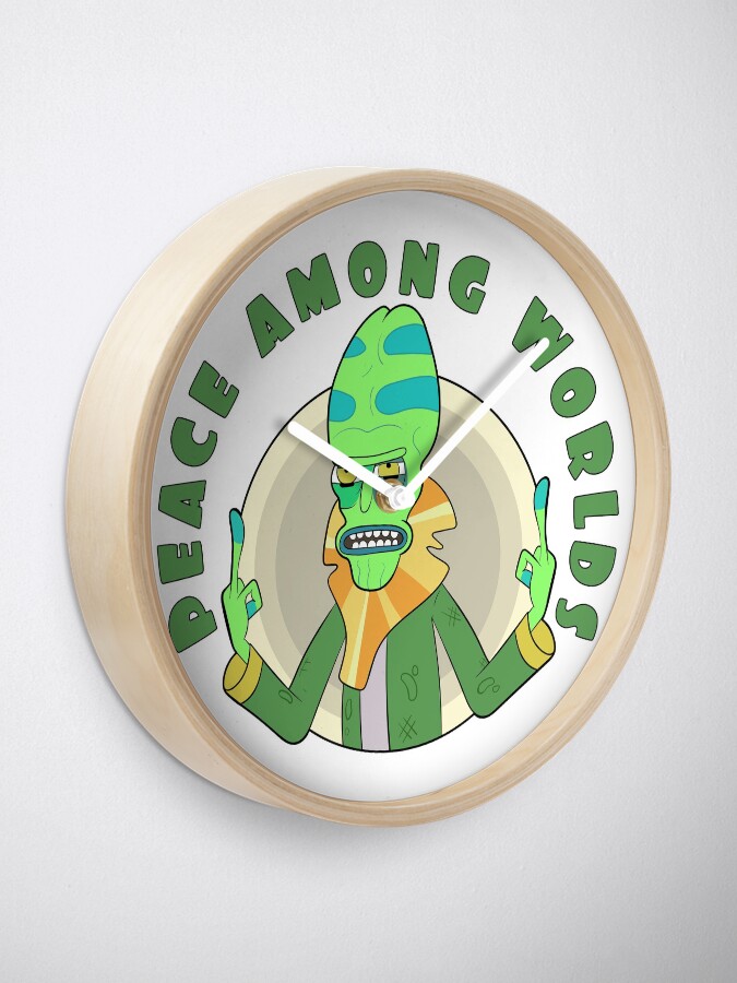 Alternate view of Peace Among Worlds - Zeep Xanflorp Clock