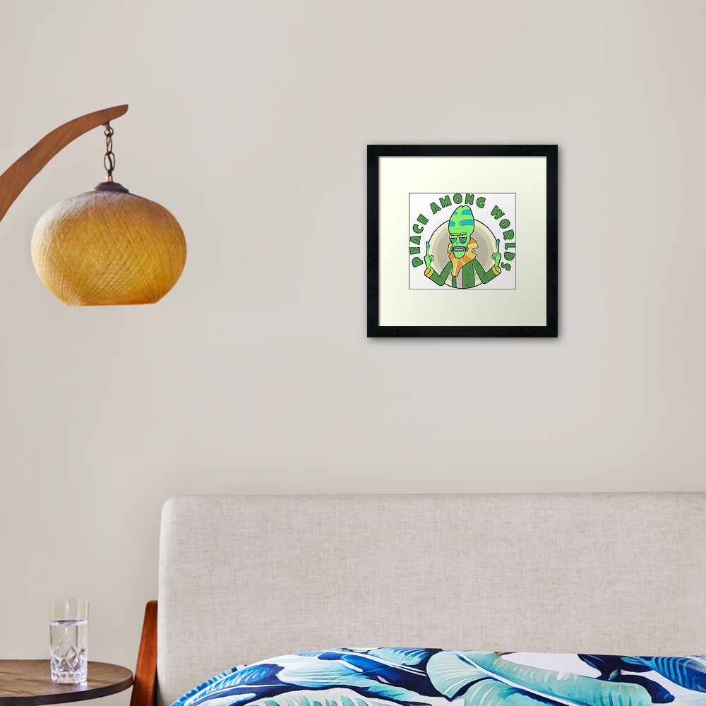 Peace Among Worlds - Zeep Xanflorp Framed Art Print