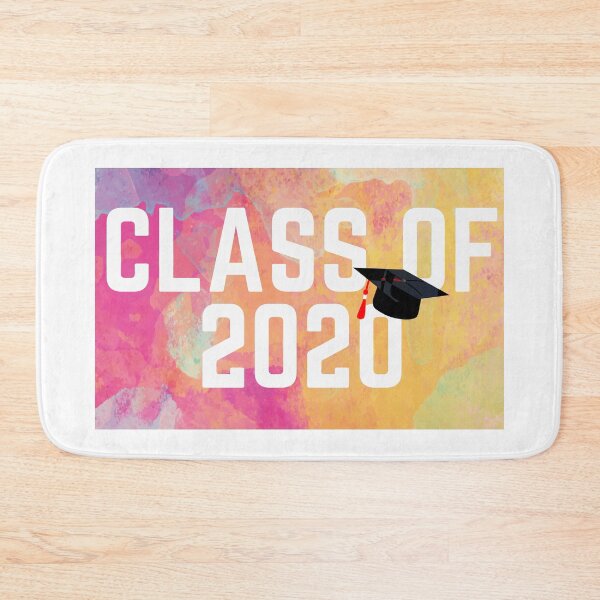 Item preview, Class Of 2020 Graduate with Watercolor background and White Font designed and sold by vineeth.