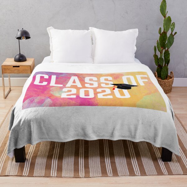 Item preview, Class Of 2020 Graduate with Watercolor background and White Font designed and sold by vineeth.