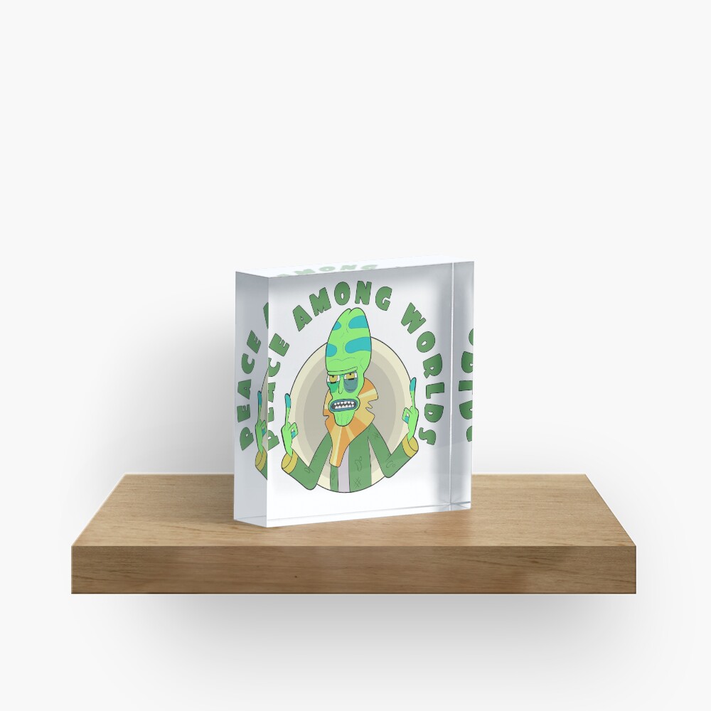 Peace Among Worlds - Zeep Xanflorp Acrylic Block