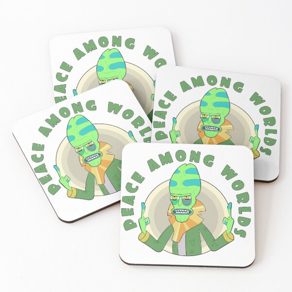 Peace Among Worlds - Zeep Xanflorp Coasters (Set of 4)
