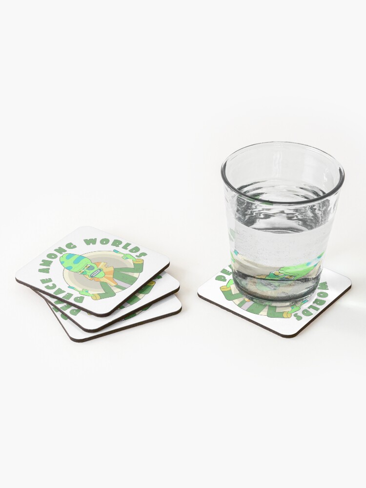 Alternate view of Peace Among Worlds - Zeep Xanflorp Coasters (Set of 4)