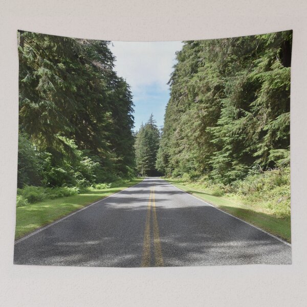 Item preview, Road in the woods designed and sold by Artlajf.
