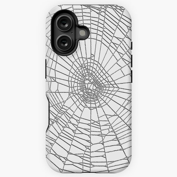Spider Web Invert iPhone Tough Case