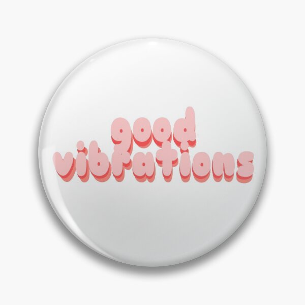 Item preview, Cute, Pink, Good Vibrations Bubble Text designed and sold by PaperPlanets.