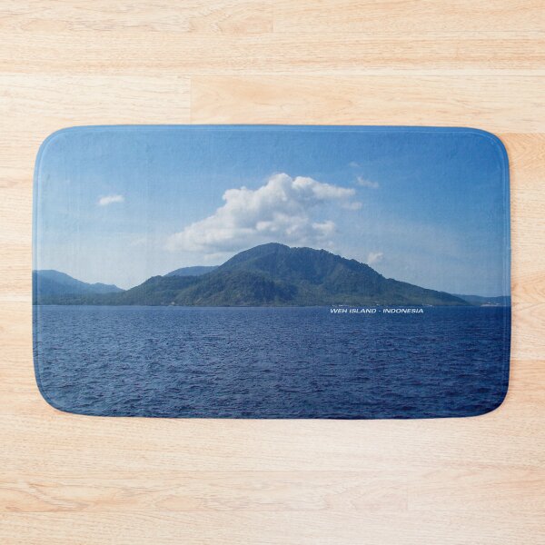 Item preview, Weh Island of Indonesia, zero kilometer travel, blue ocean waves - Photo designed and sold by etoide.