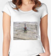 Red Dragonfly Women's Fitted Scoop T-Shirt