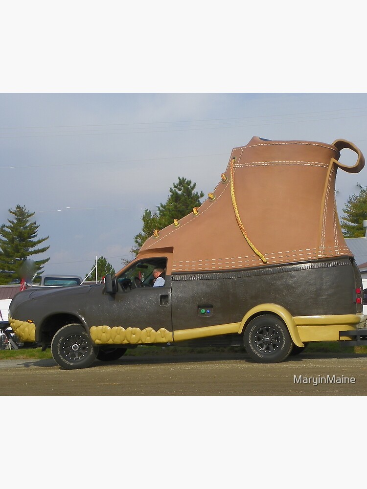 "LL Bean Boot Mobile" Canvas Print for Sale by MaryinMaine Redbubble