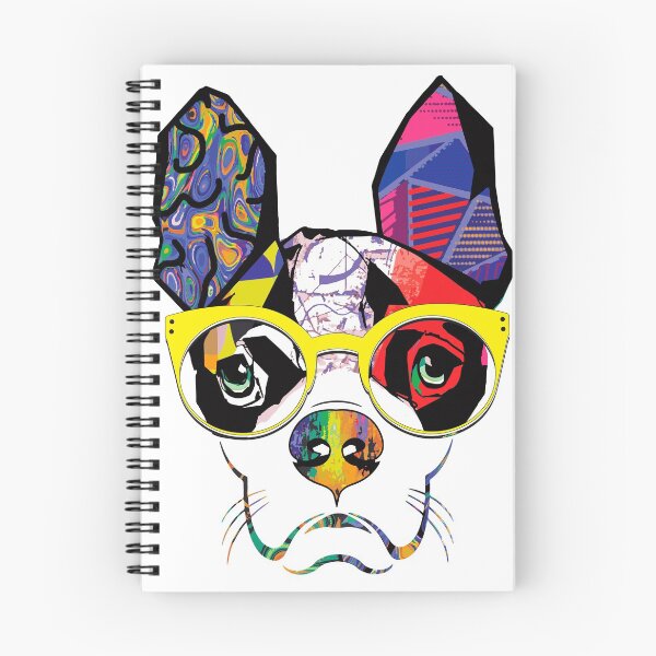 Item preview, Boston terrier gafas amarillas designed and sold by Charran.