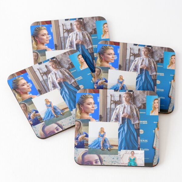 Item preview, Florence Pugh “Blue Collage” designed and sold by jessica  mollie.
