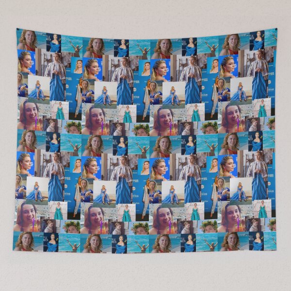 Item preview, Florence Pugh “Blue Collage” designed and sold by jessica  mollie.