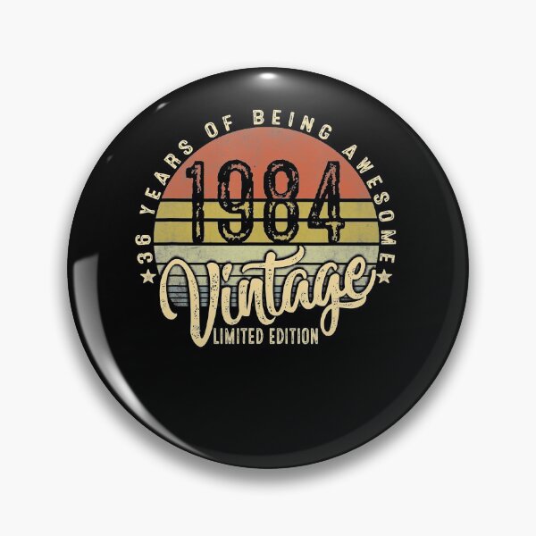 Item preview, 36th Birthday Gift - Vintage 1984 Retro Bday 36 Years Old designed and sold by BRONZELBTAYLOR.