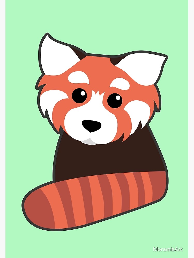 Discover Red panda Premium Matte Vertical Poster