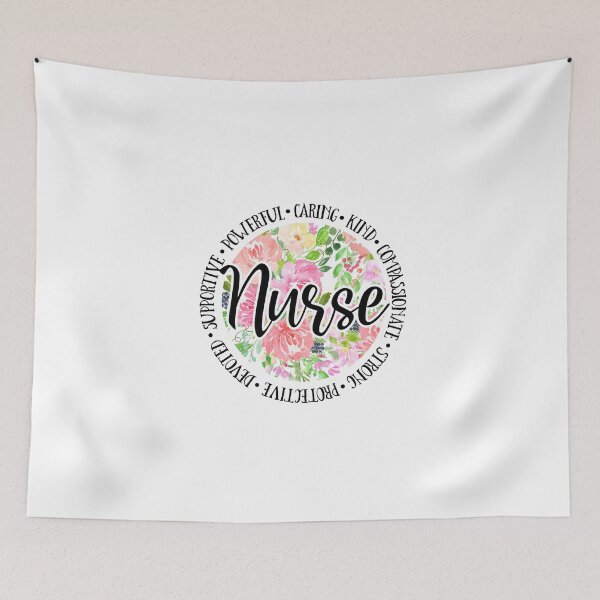 Item preview, Nurse floral background designed and sold by Brian Kroijer.