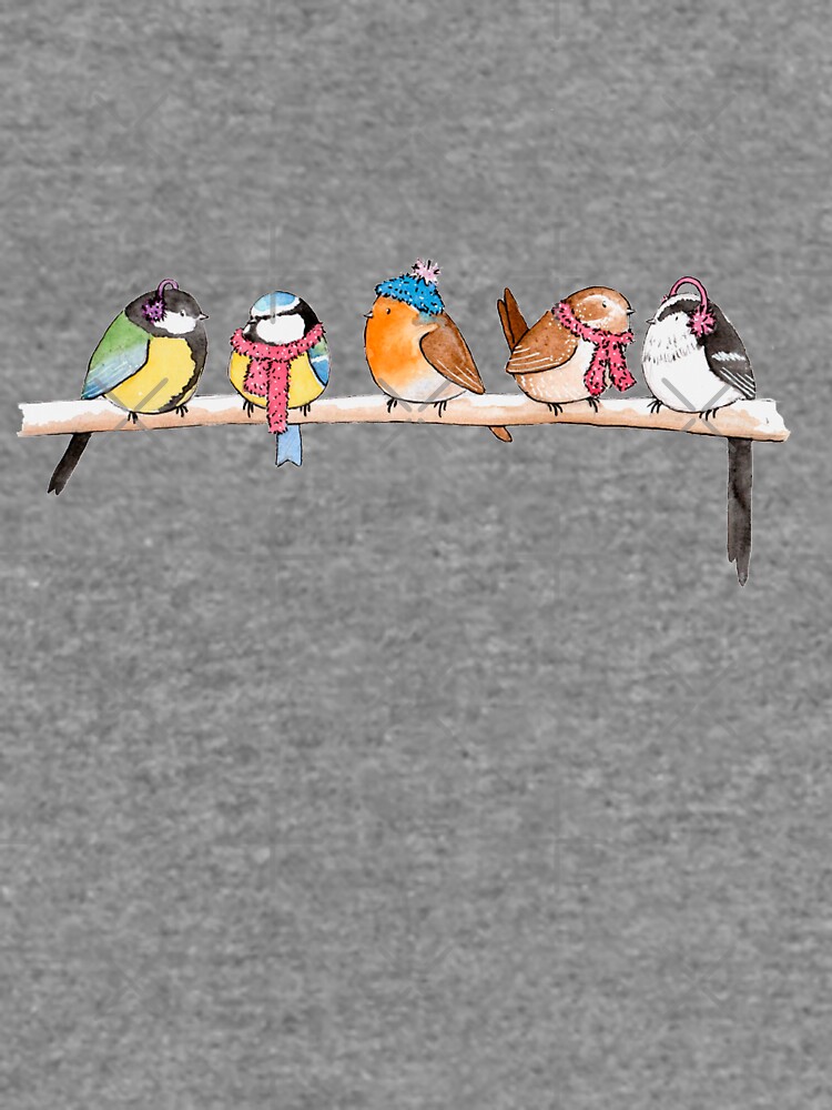 Winter Birdies by sillybadger