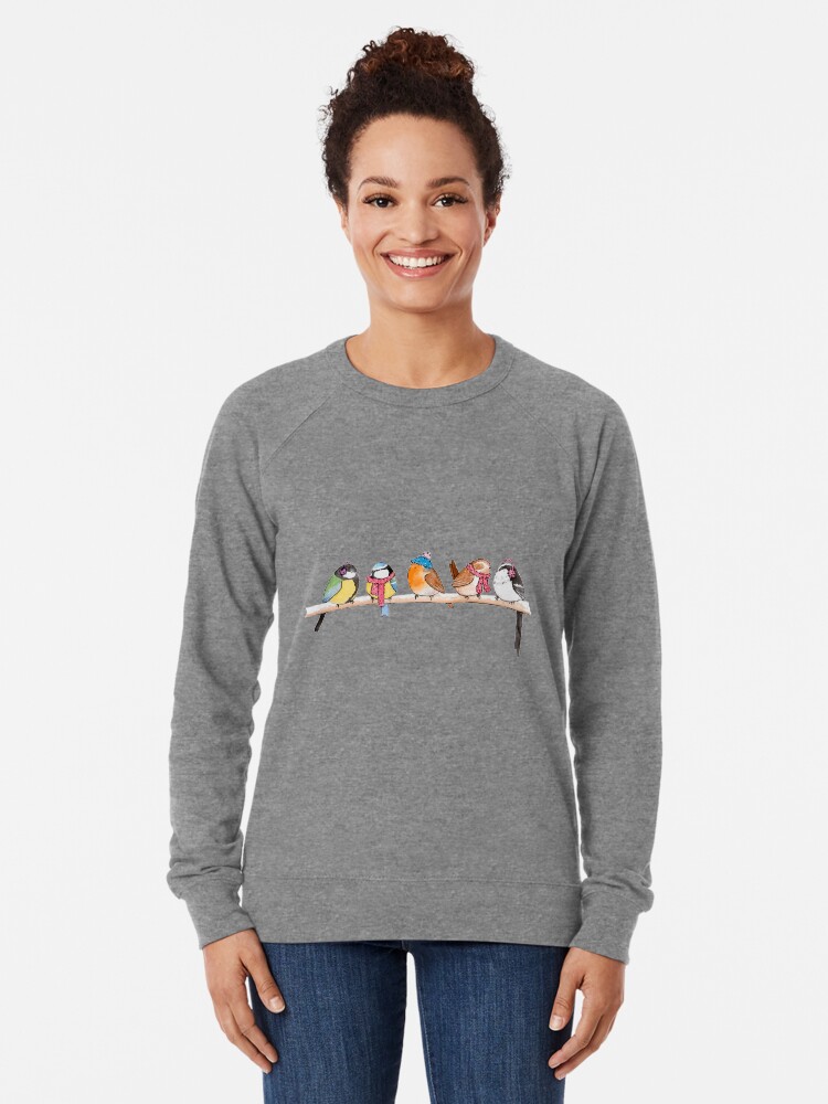 Alternate view of Winter Birdies Lightweight Sweatshirt