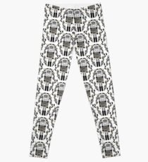 The Nutcracker - Black and White by Andrea Lauren Leggings