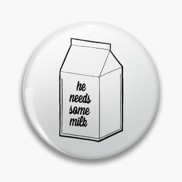 Item preview, “He Needs Some Milk” Vine Quote designed and sold by alainakozyart.