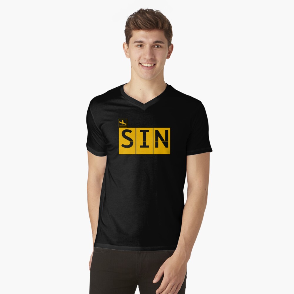 Item preview, V-Neck T-Shirt designed and sold by plzLOOK.