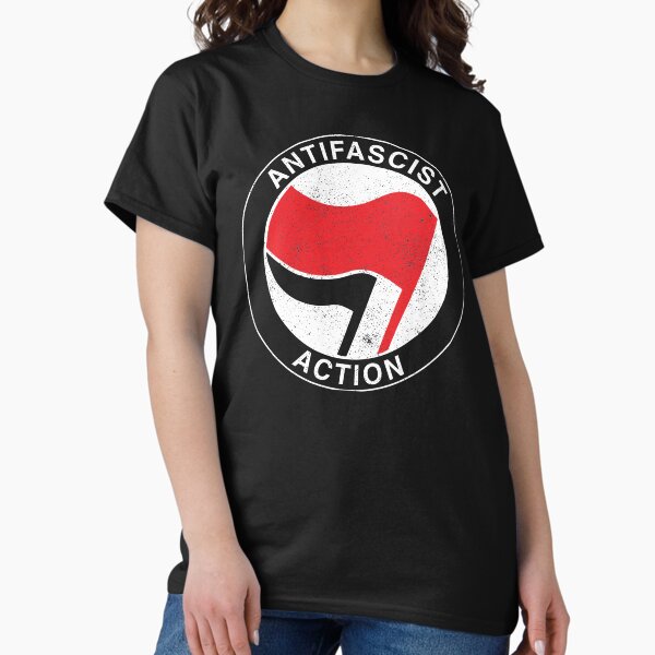 Vista previa del artículo con la obra « use esto como un himno a la unidad y la tolerancia - FCK NZS. Para los que a veces son antisociales y siempre antifascistas. Que todos los días hagan su mejor esfuerzo para destruir el facismo y el racismo. Genial para usar durante las marchas», diseñado y vendido por Teeward.