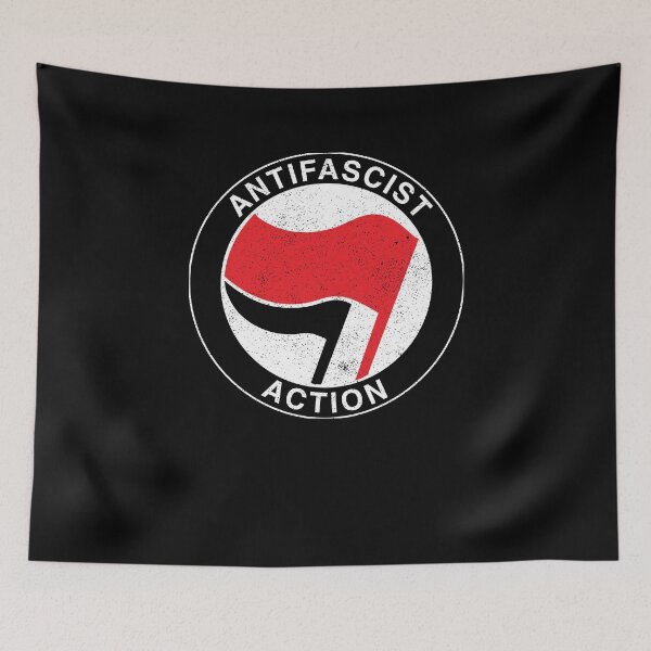 Item preview, Antifascist flag antifa - antiracism antifascist resitance designed and sold by Teeward.