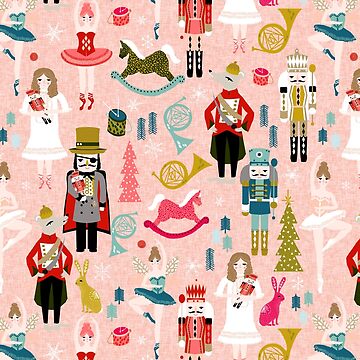 Artwork thumbnail, The Nutcracker - Blush by Andrea Lauren by papersparrow