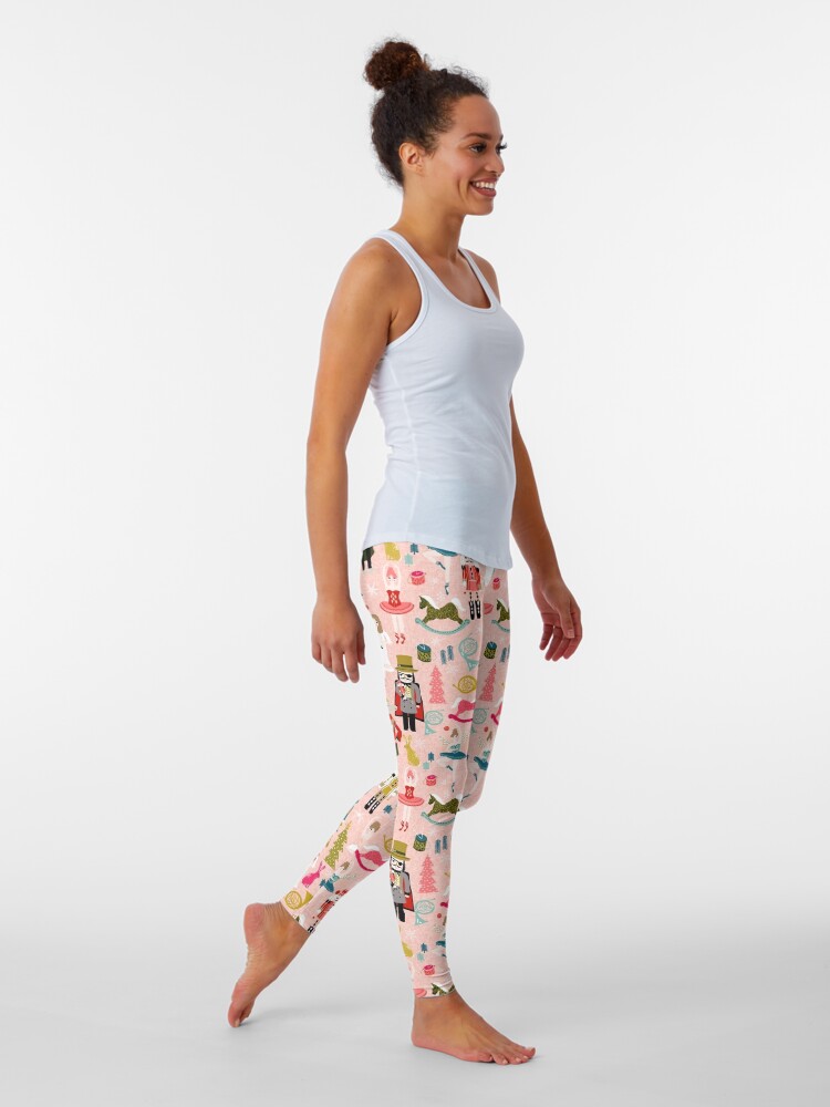 Alternate view of The Nutcracker - Blush by Andrea Lauren Leggings