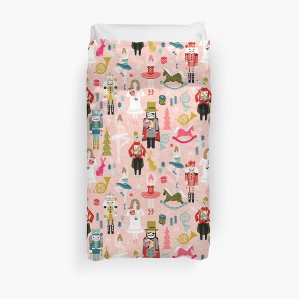 The Nutcracker - Blush by Andrea Lauren Duvet Cover