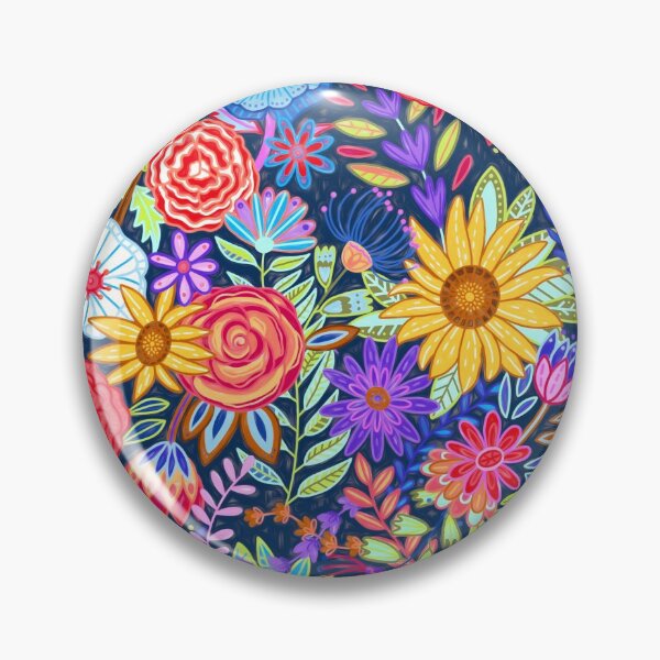 Item preview, Funky Festive Floral  designed and sold by TigaTiga.