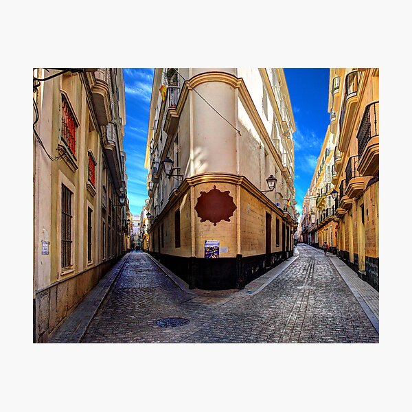 Backstreets Of Cadiz Photographic Print