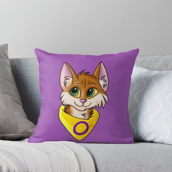 Item preview, Pride Cat - Intersex designed and sold by TookFluff.