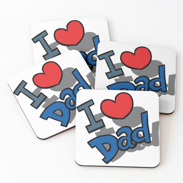 Item preview, i love dad fathers day designed and sold by Tijn-W-B.