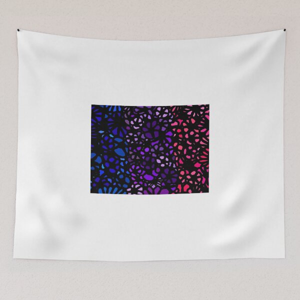 Item preview, Bi Pride Flower Flag designed and sold by haplessthespian.