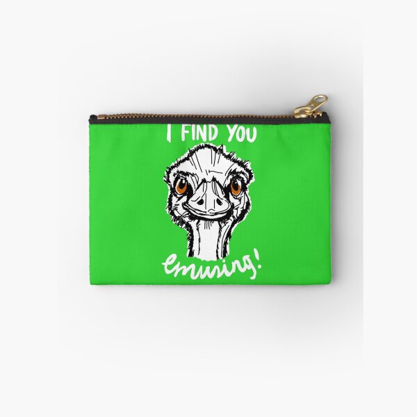 Item preview, Funny Australian Emu Pun Quote designed and sold by sketchNkustom.