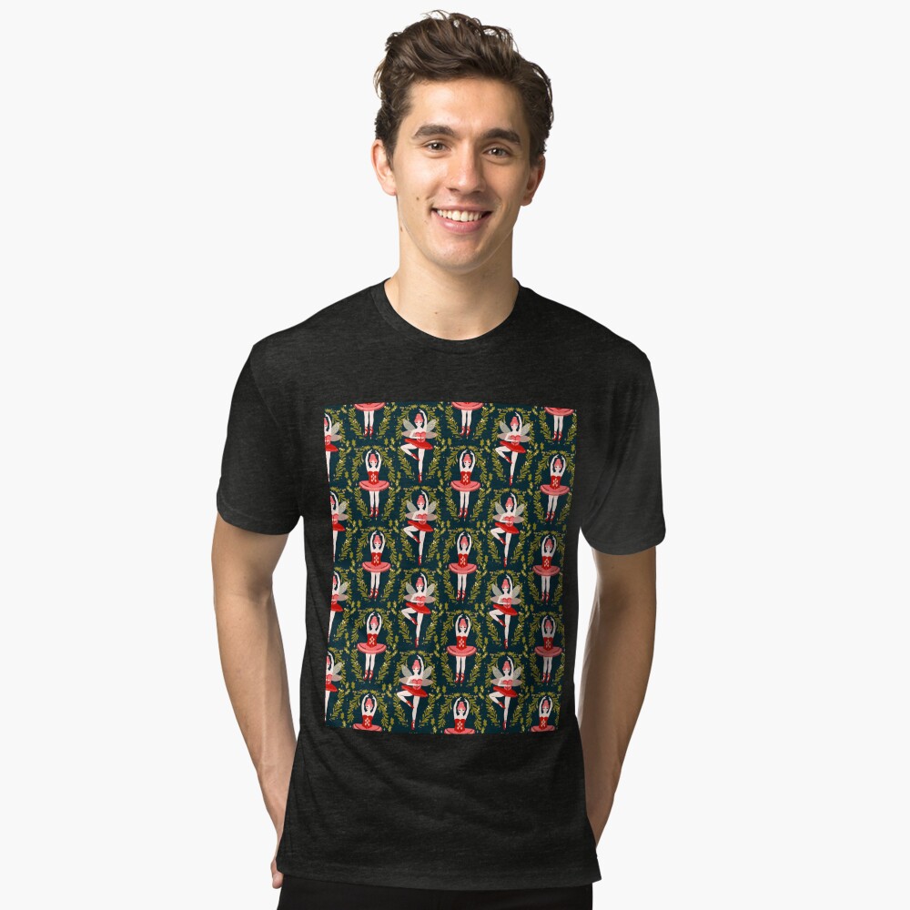 Item preview, Tri-blend T-Shirt designed and sold by papersparrow.