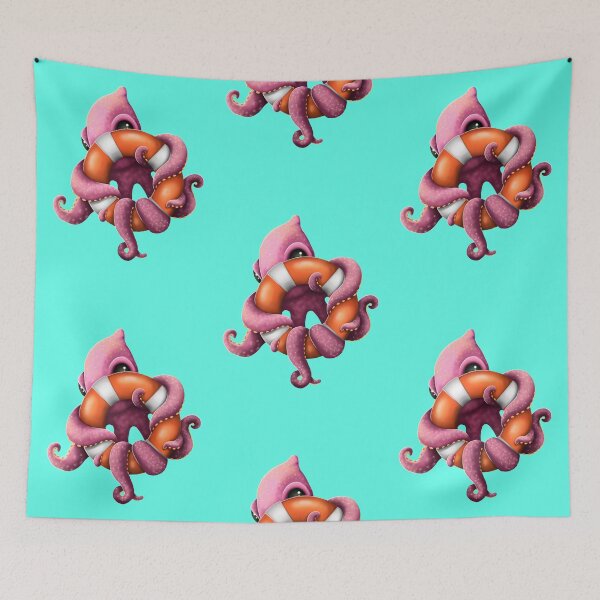 Item preview, Oggie the Octopus designed and sold by Debz-Draws.