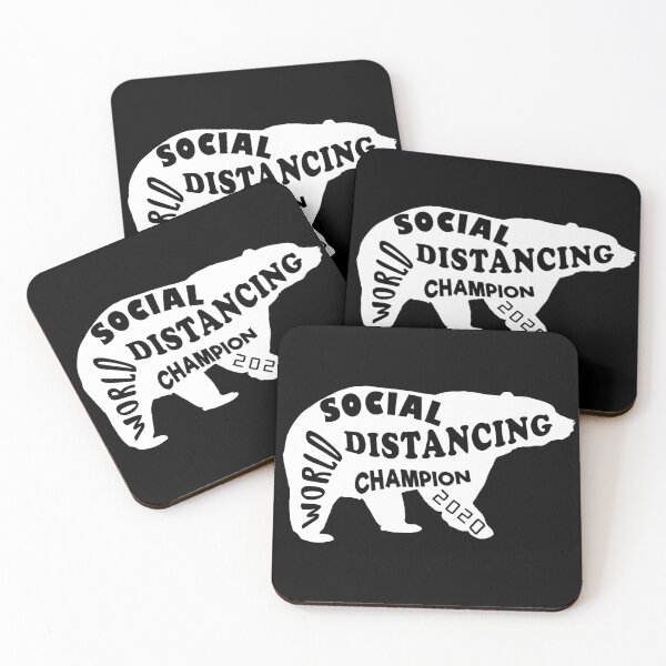Item preview,  social distancing world champion 2020 designed and sold by Catcrea.