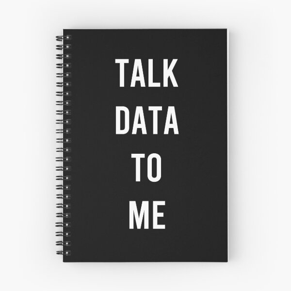 Item preview, Minimalist "Talk Data To Me "  White  designed and sold by samasa66.