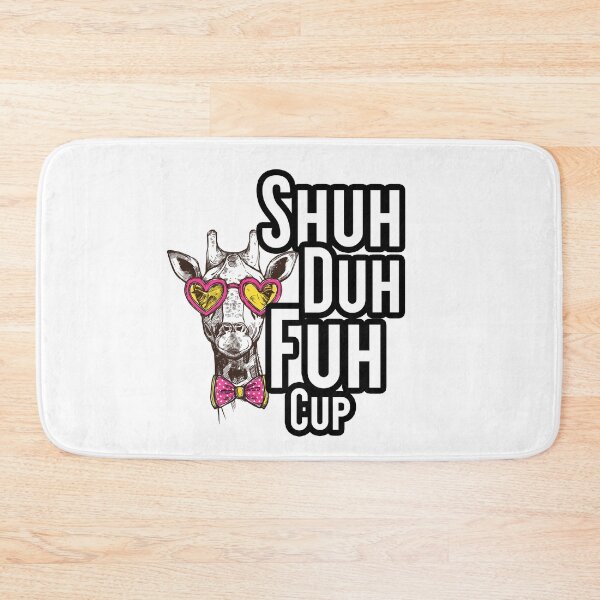 Item preview, Funny Rude Giraffe Sarcastic Humor Gifts Shu Duh Fuh Cup Funny Giraffe Sticker designed and sold by Akmloza.