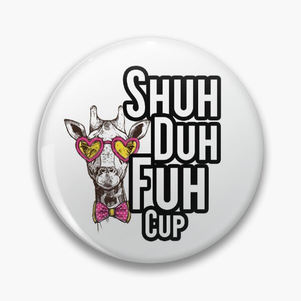 Item preview, Funny Rude Giraffe Sarcastic Humor Gifts Shu Duh Fuh Cup Funny Giraffe Sticker designed and sold by Akmloza.